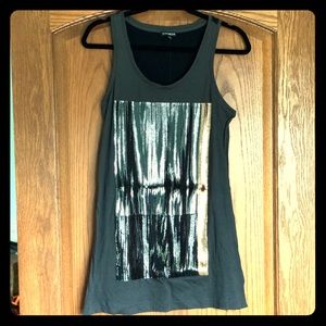 Express casual sequin dress size small